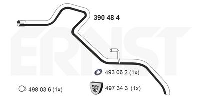 RACORD EVACUARE ERNST 390484