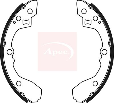 APEC Brake Shoe Set SHU789
