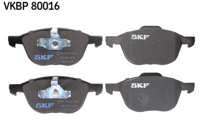 Комплект тормозных колодок, дисковый тормоз VKBP 80016