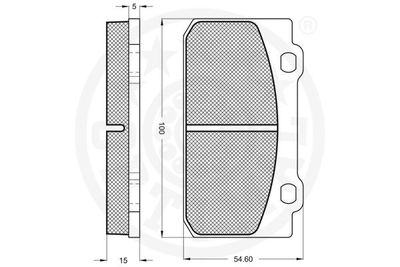 SET PLACUTE FRANA FRANA DISC OPTIMAL 9521 2