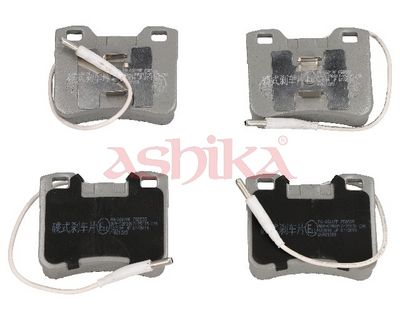 комплект спирачно феродо, дискови спирачки ASHIKA 50-00-0601