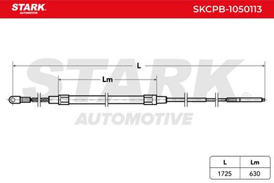 жило, ръчна спирачка STARK SKCPB-1050113