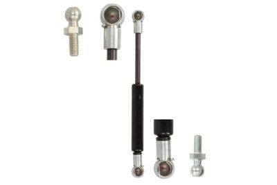 Gasveer door (8mm/18mm, L max-230mm, L2-70, 600N) past: MASSEY FERGUSON 6000 6000/6110/6120/6130/6140/6150/6160/6170/6180/6190/6225/6235/6235HV/6245/6245HV/6255/6255HV/6260/6265/6270/6280/6290/6350/63
