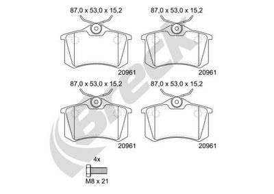 SET PLACUTE FRANA FRANA DISC