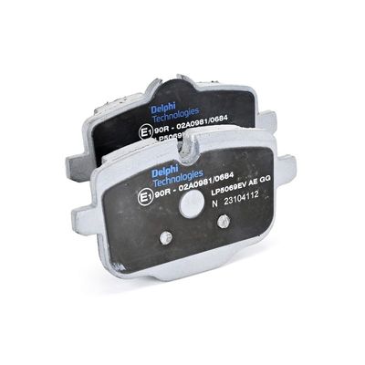 BREMSBELAGSATZ SCHEIBENBREMSE DELPHI LP5069EV 26
