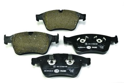 Комплект тормозных колодок, дисковый тормоз HELLA PAGID 8DB 355 020-031 для MERCEDES-BENZ R-CLASS