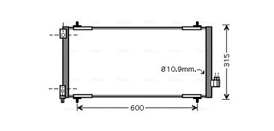 CONDENSATOR CLIMATIZARE AVA QUALITY COOLING PEA5301