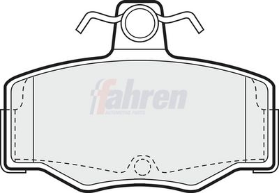 Fahren Brake Pad Set, disc brake FBP3799