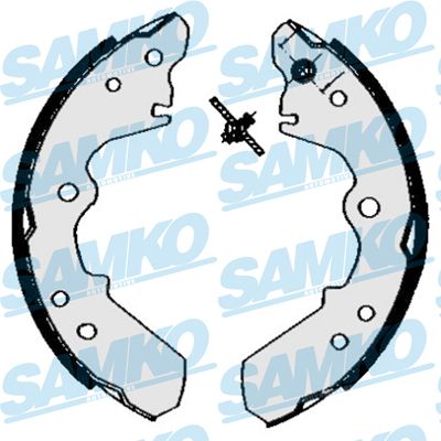 Комплект тормозных колодок SAMKO 85520 для ISUZU TROOPER