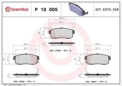 SET PLACUTE FRANA FRANA DISC