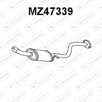Предглушитель выхлопных газов VENEPORTE MZ47339 для MAZDA MX-5