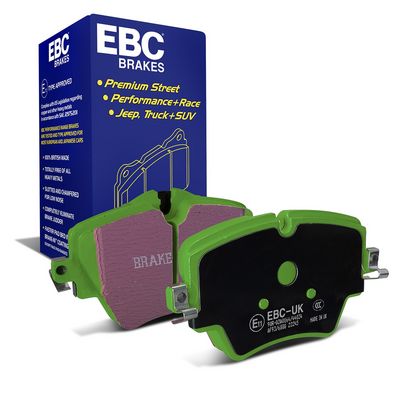 комплект спирачно феродо, дискови спирачки EBC Brakes DP22245