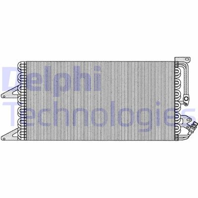 DELPHI TSP0225102 Радиатор кондиционера  для LANCIA Y (Лансиа )