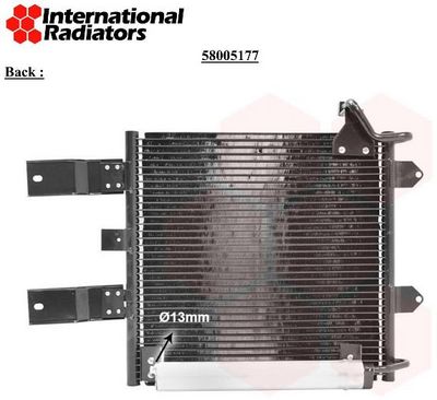 CONDENSATOR CLIMATIZARE VAN WEZEL 58005177 1