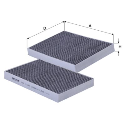 FILTRU AER HABITACLU FIL FILTER HCK7184
