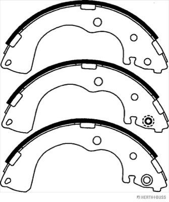 BREMSBACKENSATZ Herth+Buss Jakoparts J3503043 1