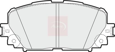 APEC Brake Pad Set, disc brake PAD1572