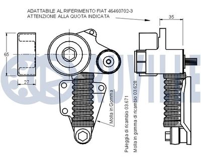 INTINZATOR CUREA CUREA DISTRIBUTIE RUVILLE 541065 1