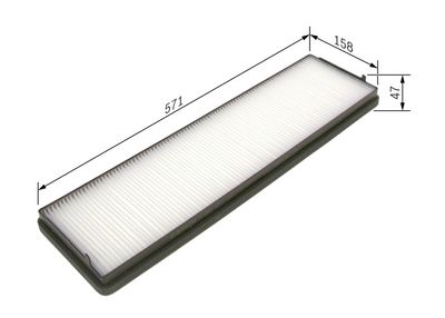 BOSCH Filtras, salono oras