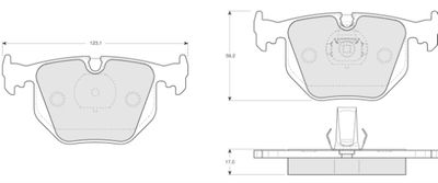 SET PLACUTE FRANA FRANA DISC MTR MT570 0