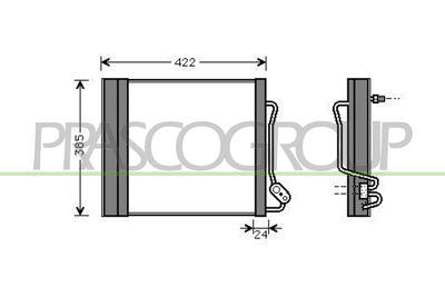CONDENSATOR CLIMATIZARE PRASCO ME302C001