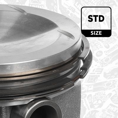 PISTON ET ENGINETEAM PM012800 2