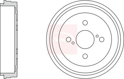 APEC Brake Drum DRM9925