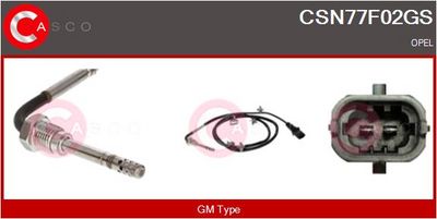 SENZOR TEMPERATURA GAZE EVACUARE