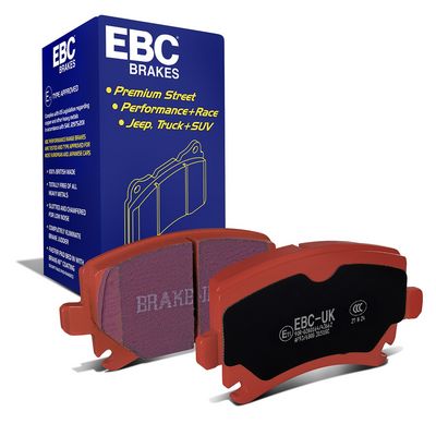 комплект спирачно феродо, дискови спирачки EBC Brakes DP31518C
