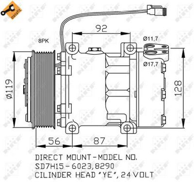 Compressor, air conditioning 32703