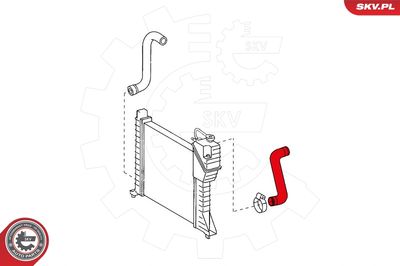 Radiator Hose 24SKV343