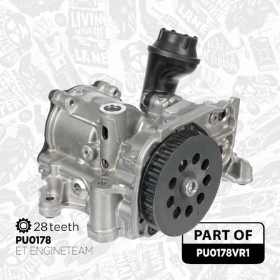 Sada olejového čerpadla ET ENGINETEAM PU0178VR1