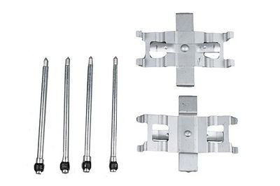 Priedų komplektas, diskinių stabdžių trinkelės
