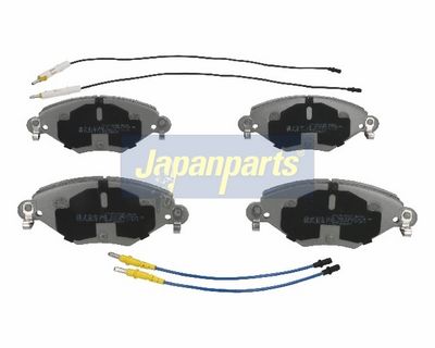 JAPANPARTS Stabdžių trinkelių rinkinys, diskinis stabdys