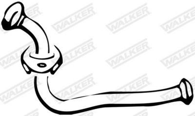 ABGASROHR WALKER 17203