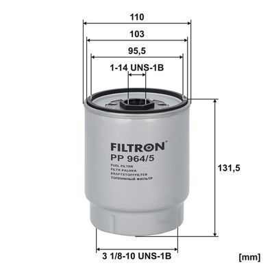Filter goriva FILTRON PP 964/5