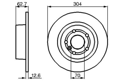 Brake Disc 0 986 478 497