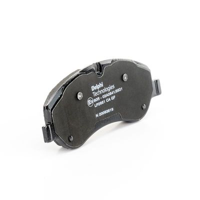 BREMSBELAGSATZ SCHEIBENBREMSE DELPHI LP2661 34