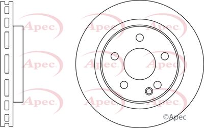 Brake Disc APEC DSK3154