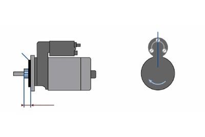 стартер BOSCH 9 000 082 045