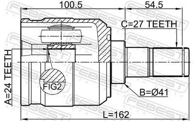 Joint Kit, drive shaft 1211-TUC20MT