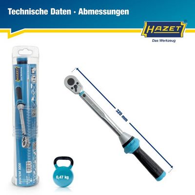 HAZET Momentový kľúč 5110-3CT