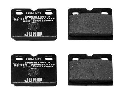 BREMSBELAGSATZ SCHEIBENBREMSE JURID 573942J