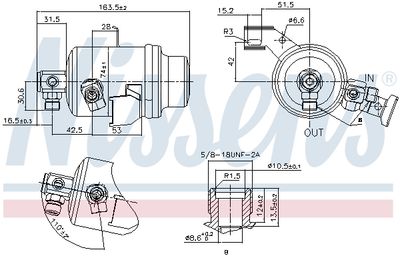 USCATOR AER CONDITIONAT NISSENS 95023 4