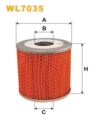 Oil Filter WIX FILTERS WL7035