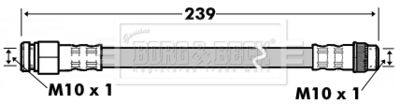 Brake Hose Borg & Beck BBH7531