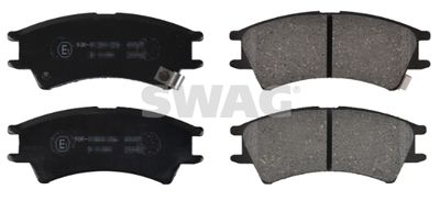 Комплект тормозных колодок, дисковый тормоз SWAG 90 91 6541 для HYUNDAI ATOS