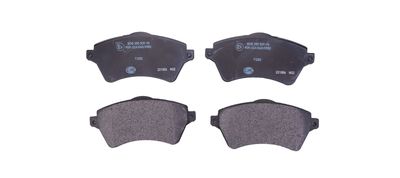 комплект спирачно феродо, дискови спирачки HELLA 8DB 355 009-761