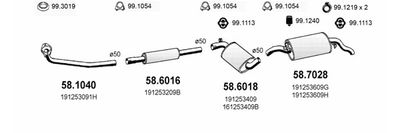SISTEM DE ESAPAMENT ASSO ART2672