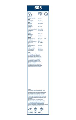 WISCHBLATT BOSCH 3397010270 5